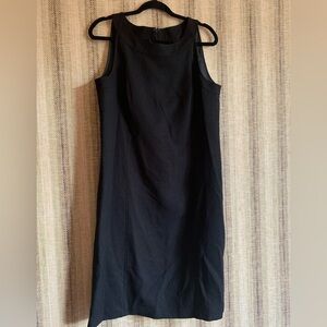 Ann Taylor Black Dress Formal Size 12 Outfit Knee Length Business Casual